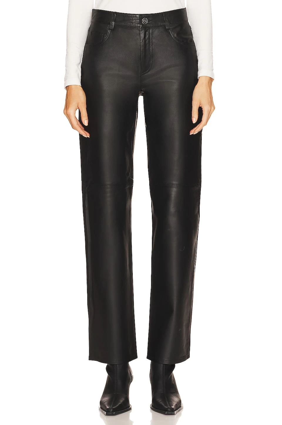 Jada Leather Pant Black 3 Jada Leather Pant Black