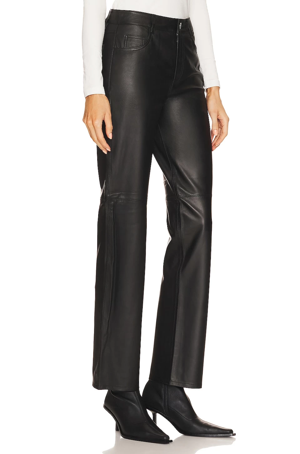 Jada Leather Pant Black 4 Jada Leather Pant Black - Image 2