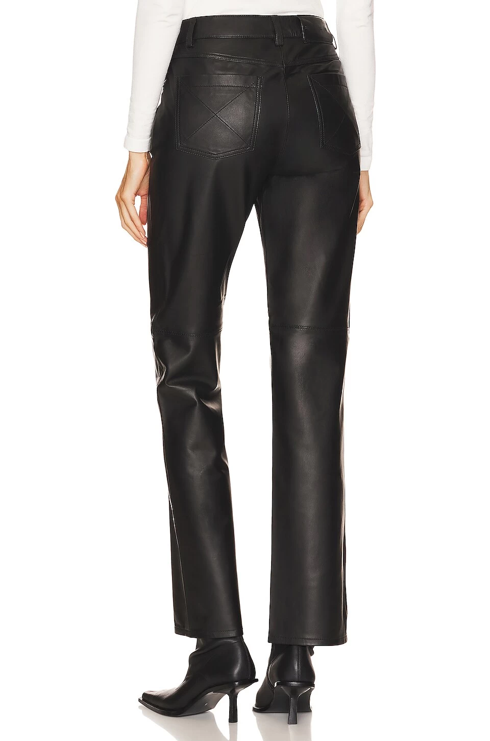 Jada Leather Pant Black 5 Jada Leather Pant Black - Image 3