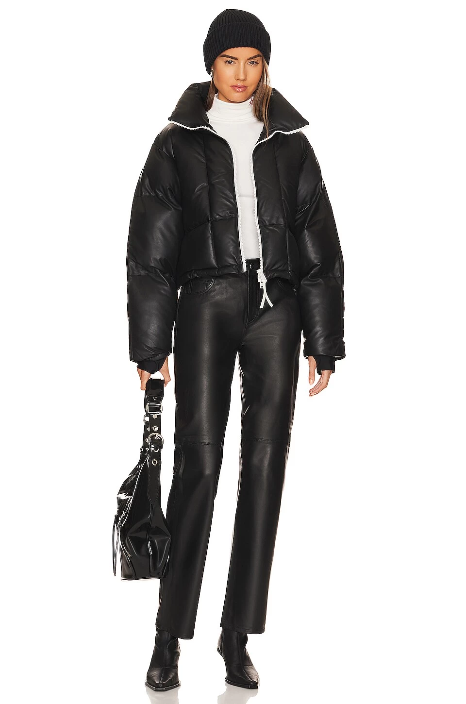 Jada Leather Pant Black 6 Jada Leather Pant Black - Image 4