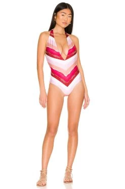 Macumba One Piece Gradient Plum