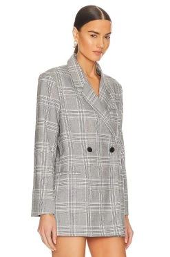 Steve Madden Nika Blazer Black -Fashion Women's Clothing Store SMAD WO50 V3