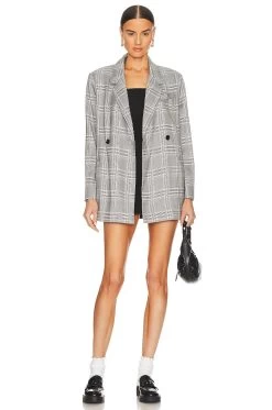 Steve Madden Nika Blazer Black -Fashion Women's Clothing Store SMAD WO50 V5