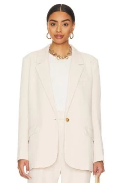 Steve Madden Kris Blazer Pristine Ivory