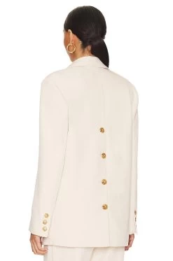 Steve Madden Kris Blazer Pristine Ivory -Fashion Women's Clothing Store SMAD WO53 V4