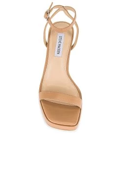 Steve Madden Nicky Sandal Tan -Fashion Women's Clothing Store SMAD WZ1021 V4