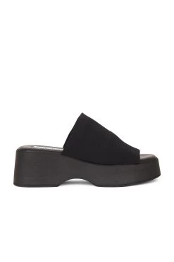Steve Madden Slinky Slide Black