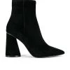 Steve Madden BOTÍN VALLOR Black Suede 2 Steve Madden BOTÍN VALLOR Black Suede -Fashion Women's Clothing Store SMAD WZ1028 V1