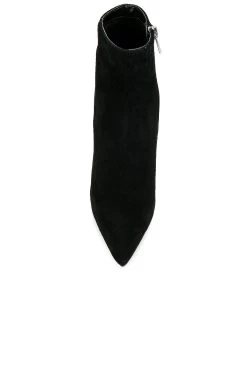 Steve Madden BOTÍN VALLOR Black Suede 10 Steve Madden BOTÍN VALLOR Black Suede -Fashion Women's Clothing Store SMAD WZ1028 V4