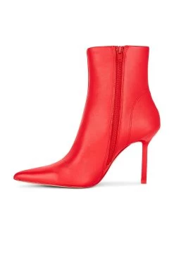 Steve Madden Elysia Bootie Red 11 Steve Madden Elysia Bootie Red -Fashion Women's Clothing Store SMAD WZ1037 V5