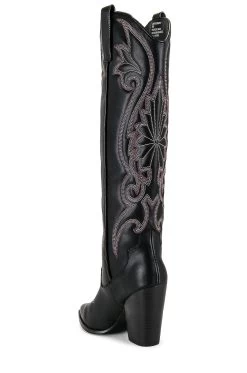 Steve Madden Lasso Boot Black Multi 12 Steve Madden Lasso Boot Black Multi -Fashion Women's Clothing Store SMAD WZ1126 V3