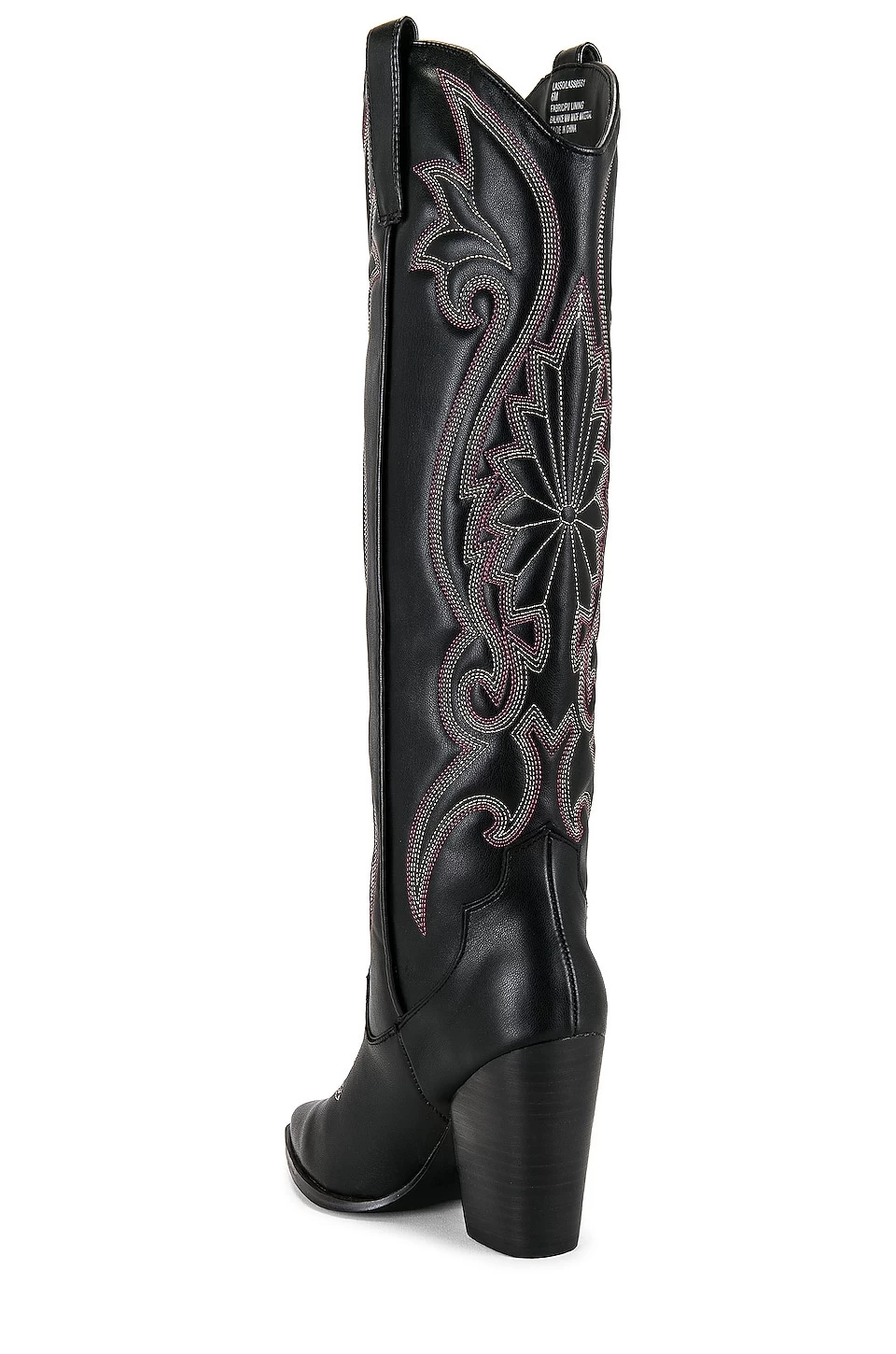 Steve Madden Lasso Boot Black Multi 5 Steve Madden Lasso Boot Black Multi - Image 3