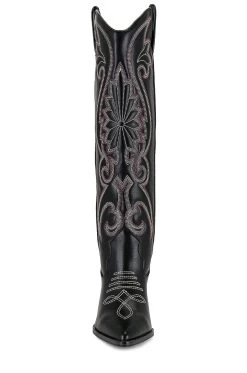 Steve Madden Lasso Boot Black Multi 13 Steve Madden Lasso Boot Black Multi -Fashion Women's Clothing Store SMAD WZ1126 V4