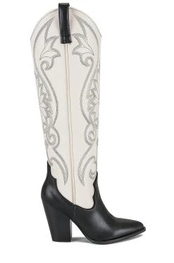 Steve Madden Lasso Boot Black Multi 16 Steve Madden Lasso Boot Black Multi -Fashion Women's Clothing Store SMAD WZ1149 V1