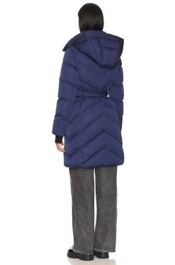Bryanna Puffer Jacket Lapis -Fashion Women's Clothing Store SOIA WO466 V4