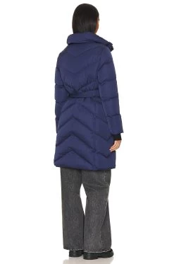 Bryanna Puffer Jacket Lapis -Fashion Women's Clothing Store SOIA WO466 V5