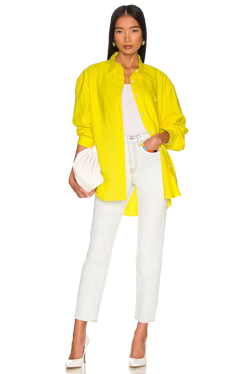 Embroidered Straight Leg Denim Light Blue 6 Embroidered Straight Leg Denim Light Blue - Image 4