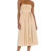 Song Of Style Loki Midi Dress Sand Beige