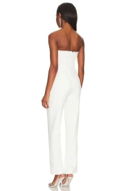 Keke Strapless Jumpsuit Ivory -Fashion Women's Clothing Store SPDW WC199 V3