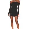 Natalie Mini Dress Black -Fashion Women's Clothing Store SPDW WD2038 V1