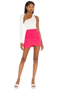 Valencia Mini Skirt Hot Pink 11 Valencia Mini Skirt Hot Pink -Fashion Women's Clothing Store SPDW WQ218 V4