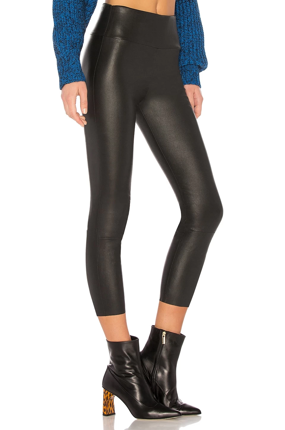 High Waist 3/4 Legging Black 4 High Waist 3/4 Legging Black - Image 2