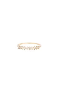 Sunburst Ring Yellow Gold & Diamond