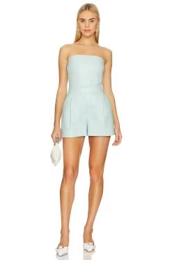 Faux Leather Tailored Short Rain -Fashion Women's Clothing Store SUSA WF23 V4