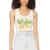 Limoncello Rib Tank White