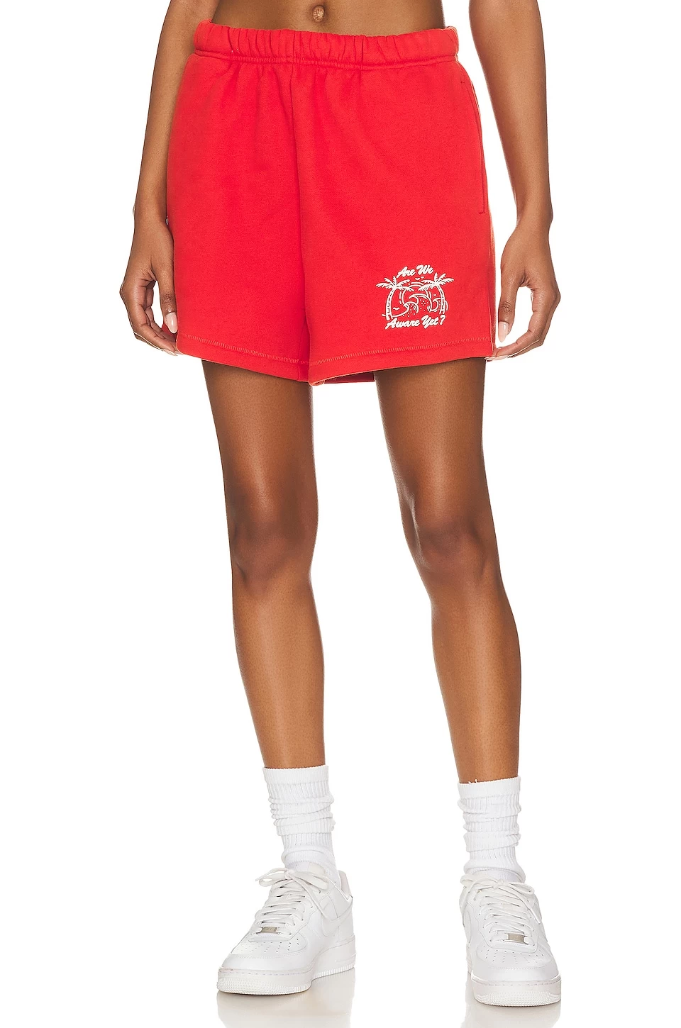 Are We Aware Sweatshort Chili 3 Are We Aware Sweatshort Chili