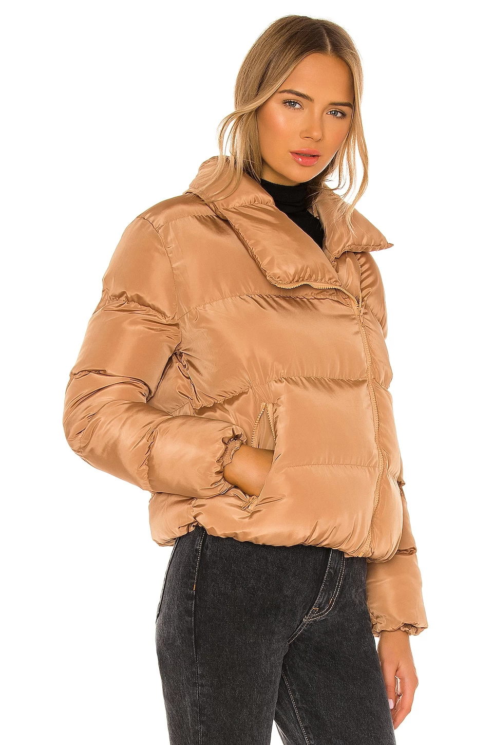 Jupiter Puffer Jacket Cinnamon 4 Jupiter Puffer Jacket Cinnamon - Image 2