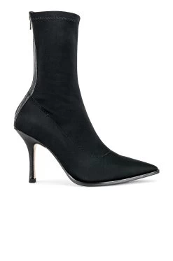 Kit Heeled Bootie Black Lycra