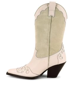 Sand Cowboy Boots Sand -Fashion Women's Clothing Store TRAL WZ23 V5