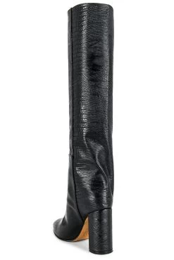 Tall Leather Boot Black 11 Tall Leather Boot Black -Fashion Women's Clothing Store TRAL WZ98 V3