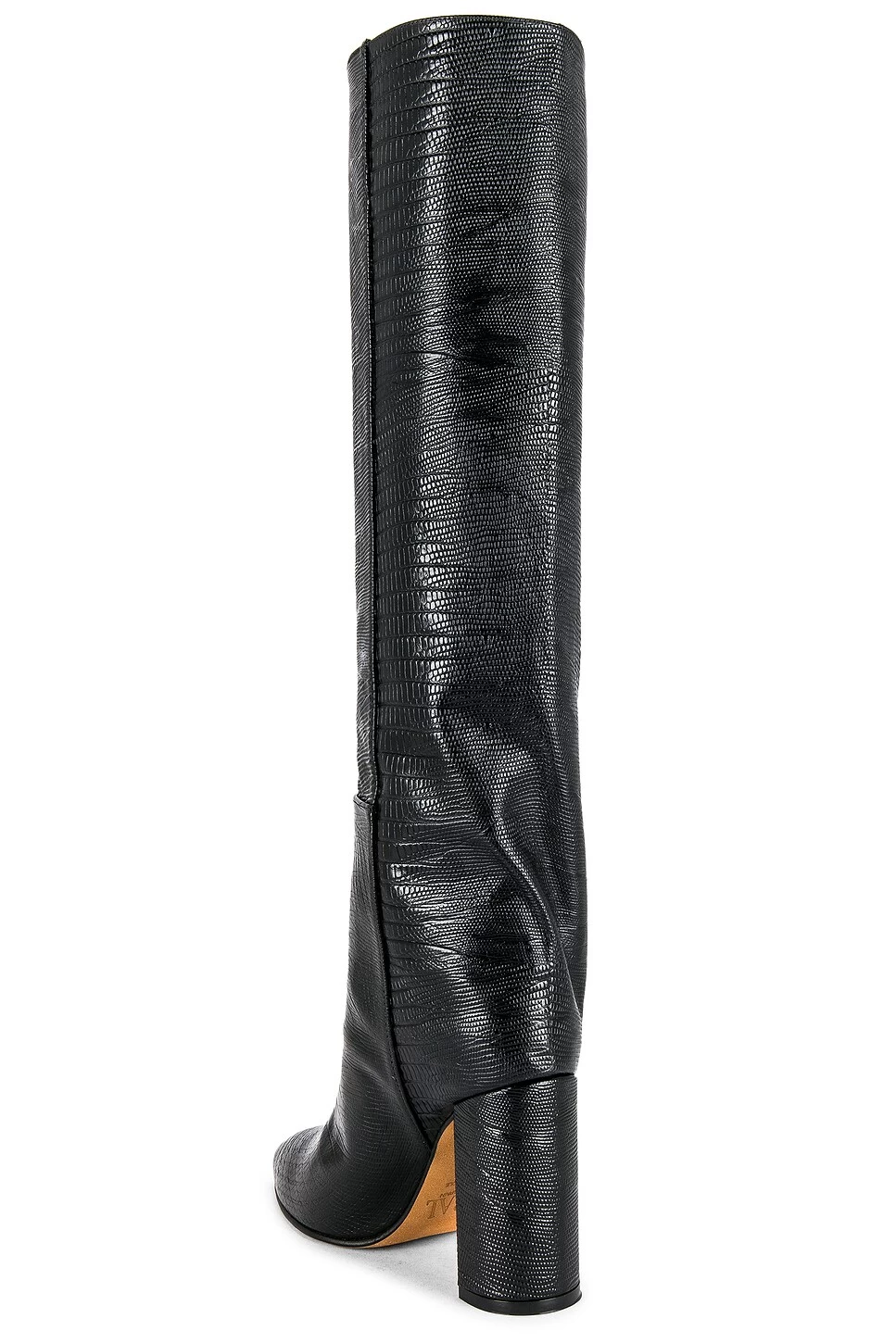 Tall Leather Boot Black 5 Tall Leather Boot Black - Image 3
