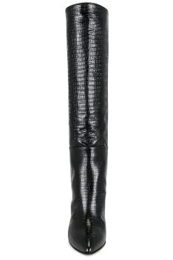 Tall Leather Boot Black 12 Tall Leather Boot Black -Fashion Women's Clothing Store TRAL WZ98 V4
