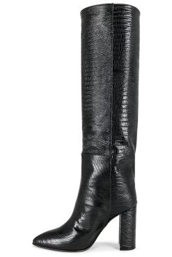 Tall Leather Boot Black 13 Tall Leather Boot Black -Fashion Women's Clothing Store TRAL WZ98 V5