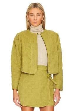 CHAQUETA OLIVIA Moss Green