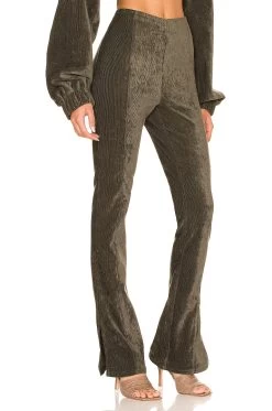 Valerie Pant Olive Green 7 Valerie Pant Olive Green -Fashion Women's Clothing Store TULA WP220 V2