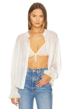 Tutto Bene Top White 15 Tutto Bene Top White -Fashion Women's Clothing Store UCOD WI13 V1 1