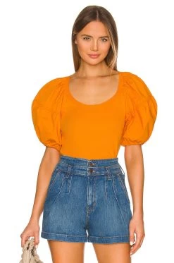 ULLA JOHNSON Harlowe Top Marigold