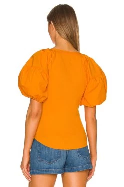 ULLA JOHNSON Harlowe Top Marigold -Fashion Women's Clothing Store ULLA WS306 V3