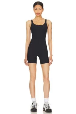 Peached Liza Romper Black