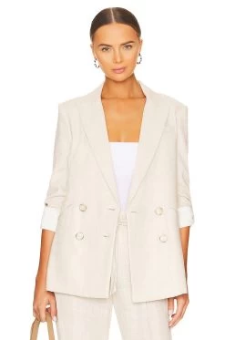 Veronica Beard Parineti Dickey Jacket Silver