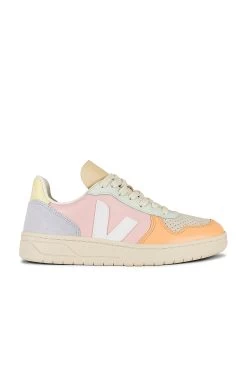 Veja V-10 Sneaker Petale & White