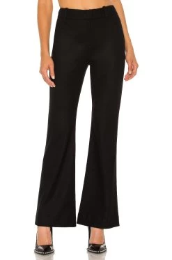 Vince Cozy Slim Flared Pant Black