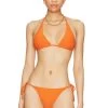 Celly Triangle Bikini Top Kayla Tangerine 1 Celly Triangle Bikini Top Kayla Tangerine -Fashion Women's Clothing Store VIXS WX1153 V1
