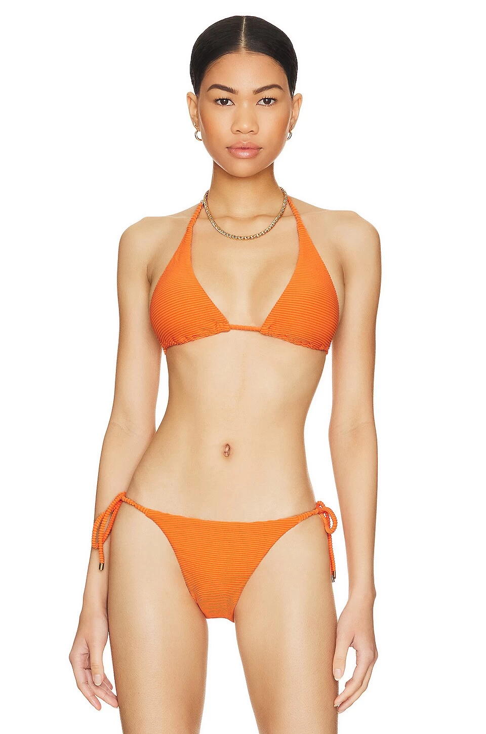 Celly Triangle Bikini Top Kayla Tangerine 3 Celly Triangle Bikini Top Kayla Tangerine