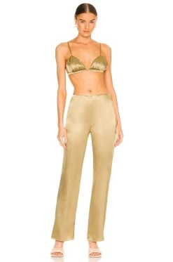 Ania Pant Gold -Fashion Women's Clothing Store WEER WP19 V4