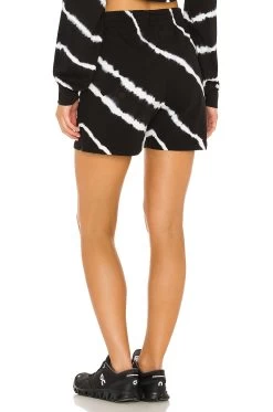 X Lindsey Harrod Sweat Short Black Tie Dye 8 X Lindsey Harrod Sweat Short Black Tie Dye -Fashion Women's Clothing Store YEAR WF18 V3